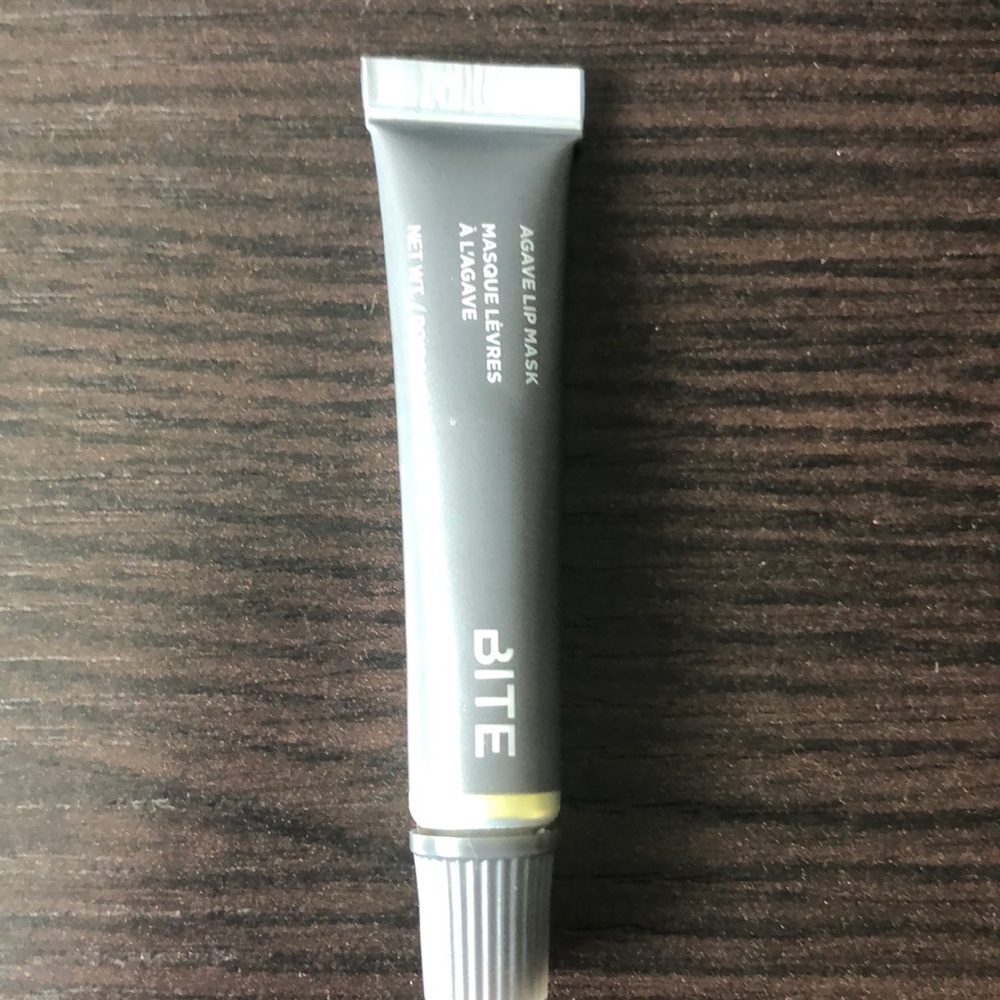 NWT travel size bite beauty natural agave lip mask